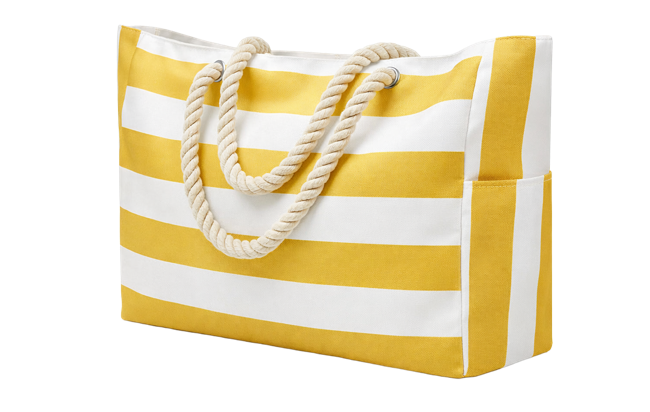 Canvas Beach Tote