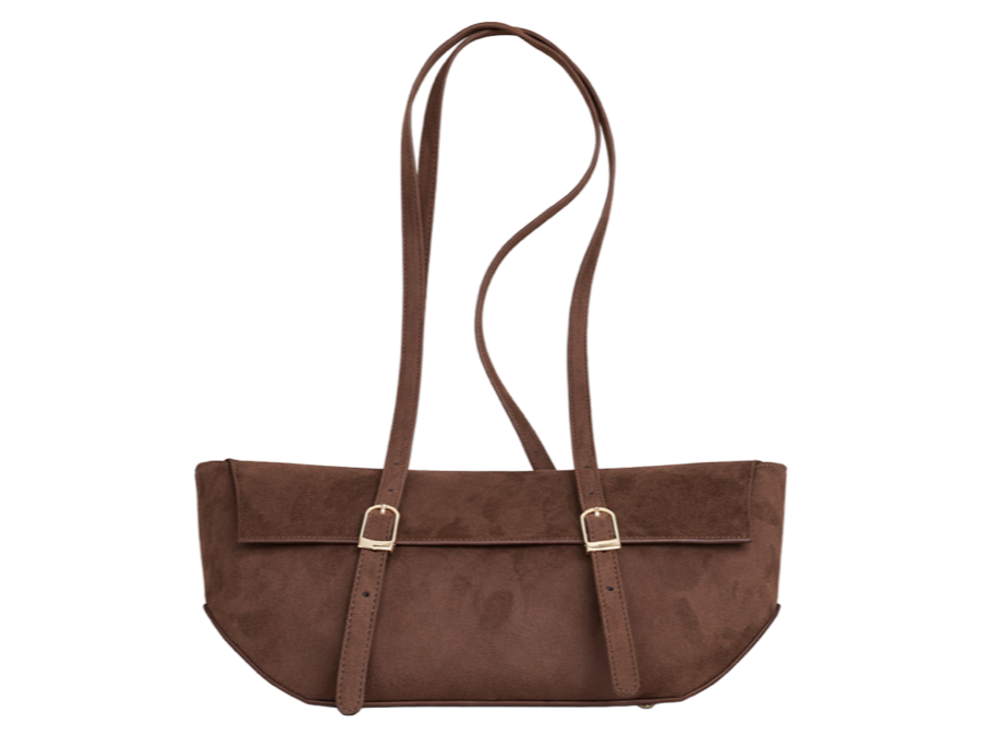 Suede Shoulder Bag