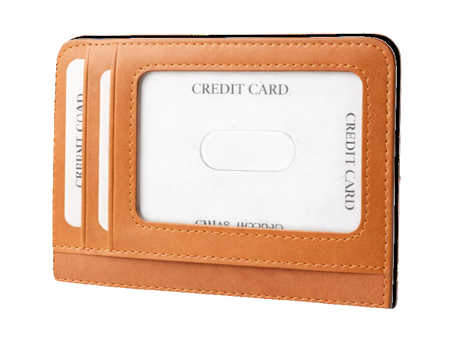 Slim Card Holder with ID Window